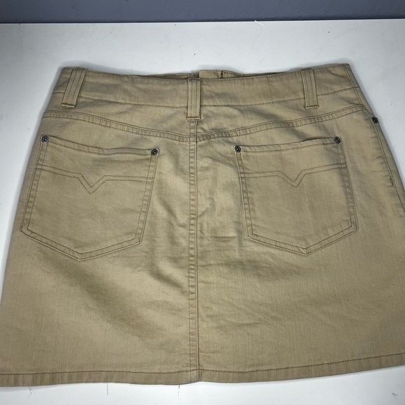 Khaki mini skirt - Picture 4 of 4